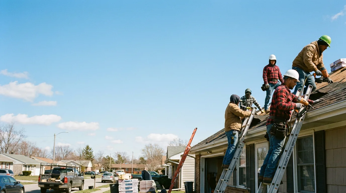 Roofing in Markle, IN near me
